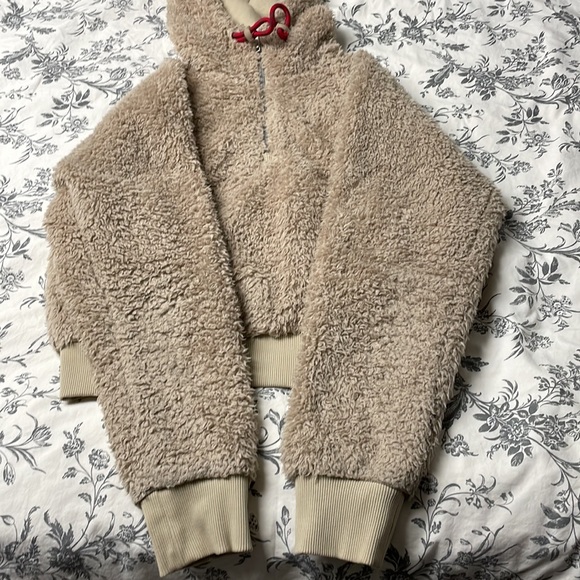 *sold*Lulu lemon oh so Sherpa half zip - Picture 5 of 6